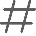 hashtag